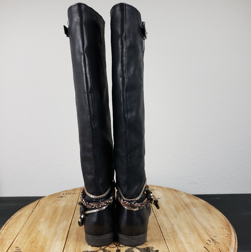 Crown Vintage AMY tall embellished riding boots - Picture 16 of 16